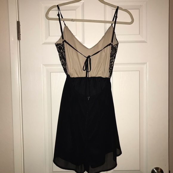 Ooen-back lace romper from Windsor - Picture 3 of 5